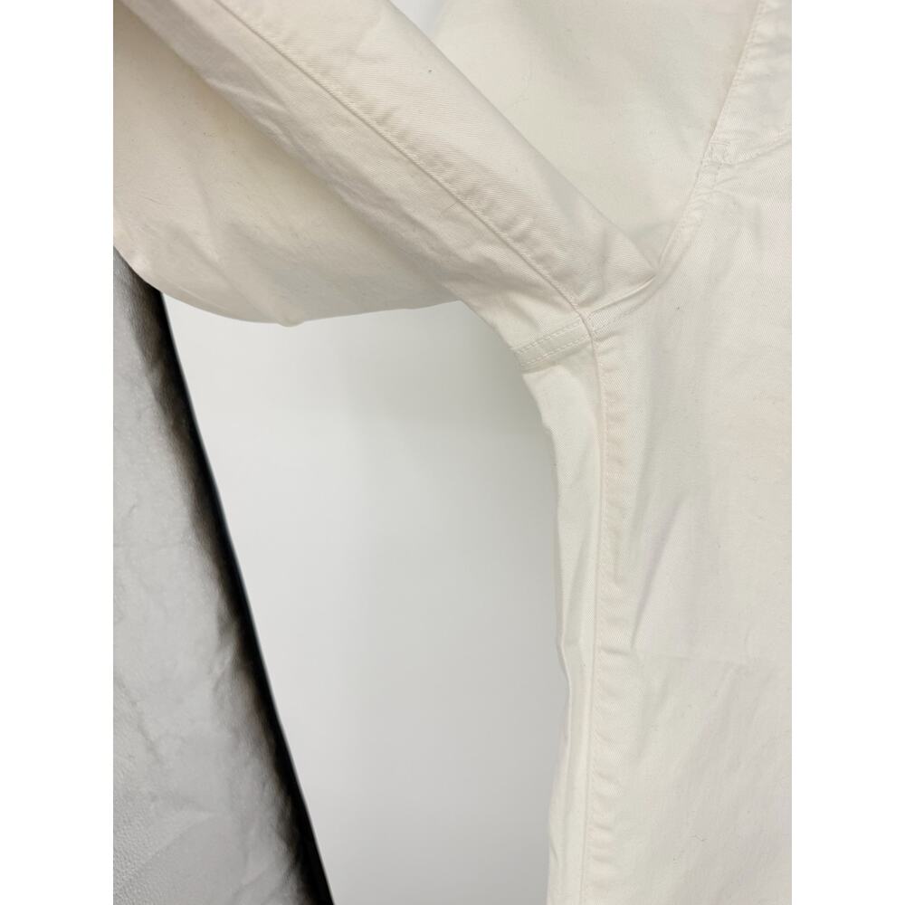Marine Layer Allison Wide Leg Pants Womens Size 10 Off-White High Rise Coastal - Picture 4 of 16
